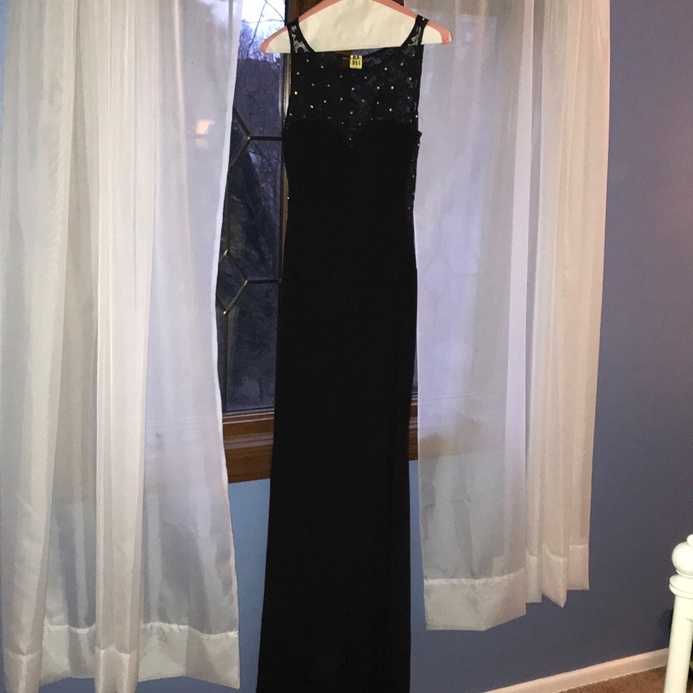 X by xscape black gown